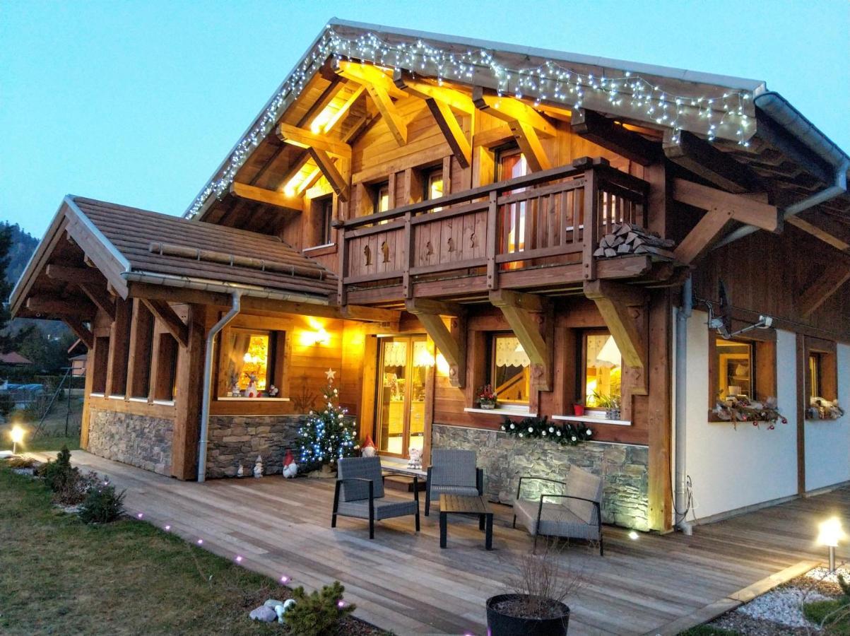 Вилла Chalet Des 3 Marmottes Ксорюпт-Лонжме Экстерьер фото